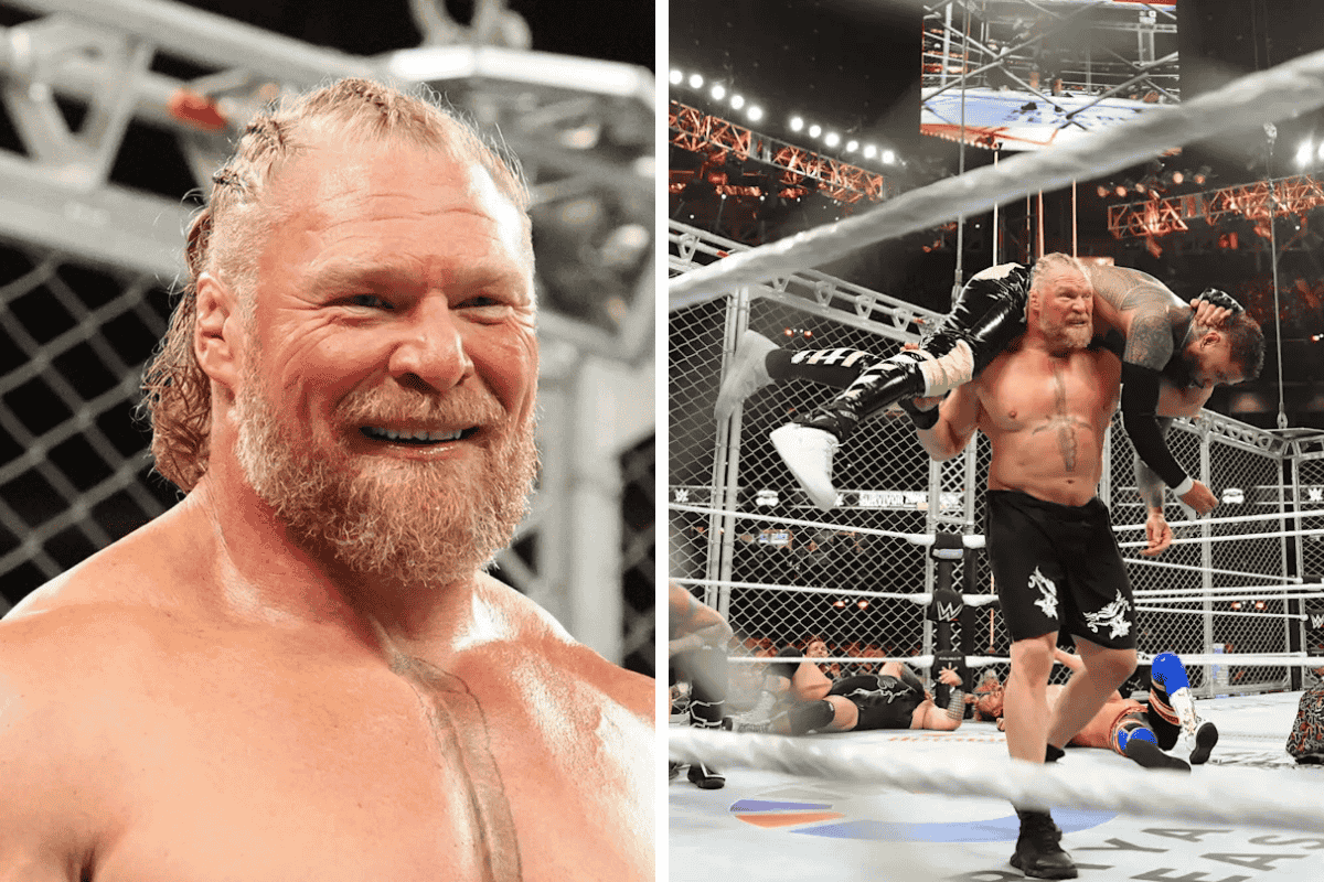 Brock Lesnar Makes Guarantee as He Declares for the Royal Rumble